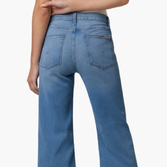 Hudson Jeans Rosalie High Rise Wide Leg Jeans - Picture 2 of 6